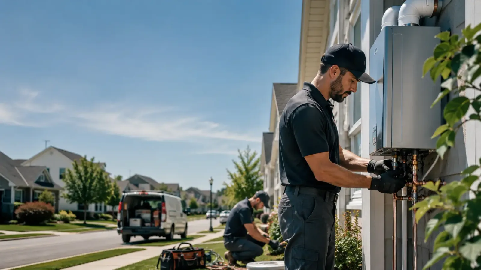 Tankless Water Heater Installation in Mumford, TX